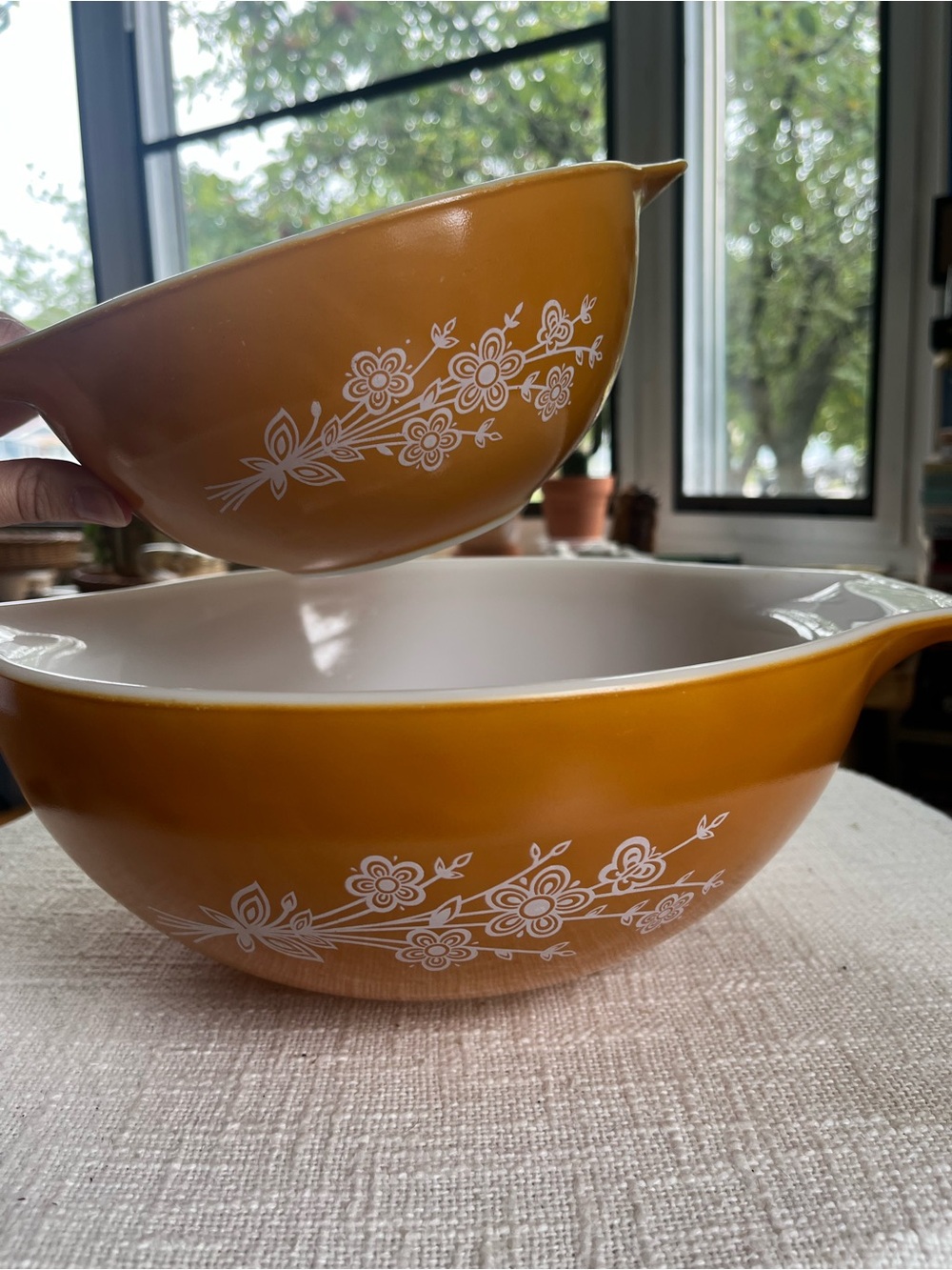VTG butterfly Pyrex
